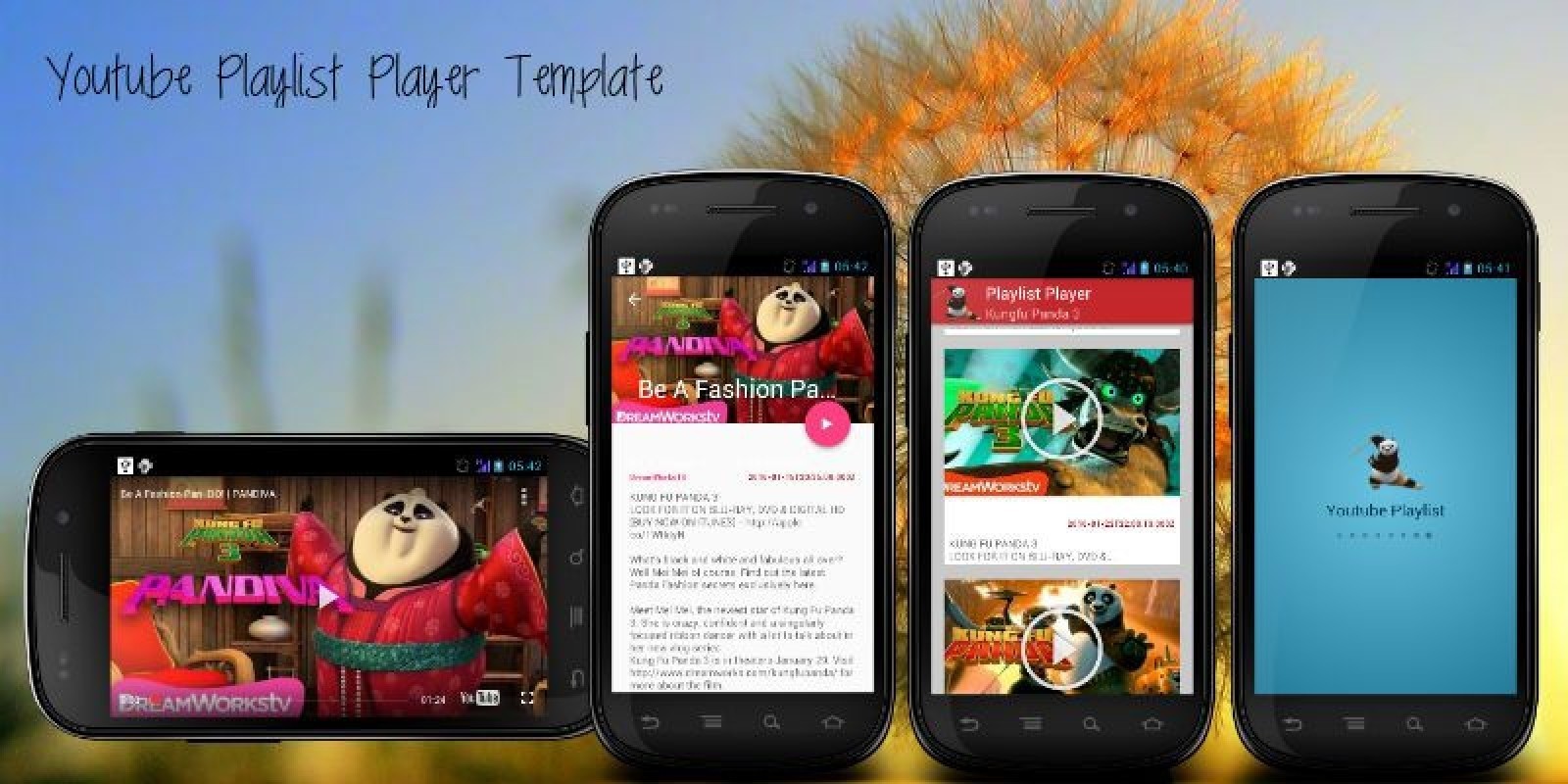 Youtube Playlist Player – Android App Template
