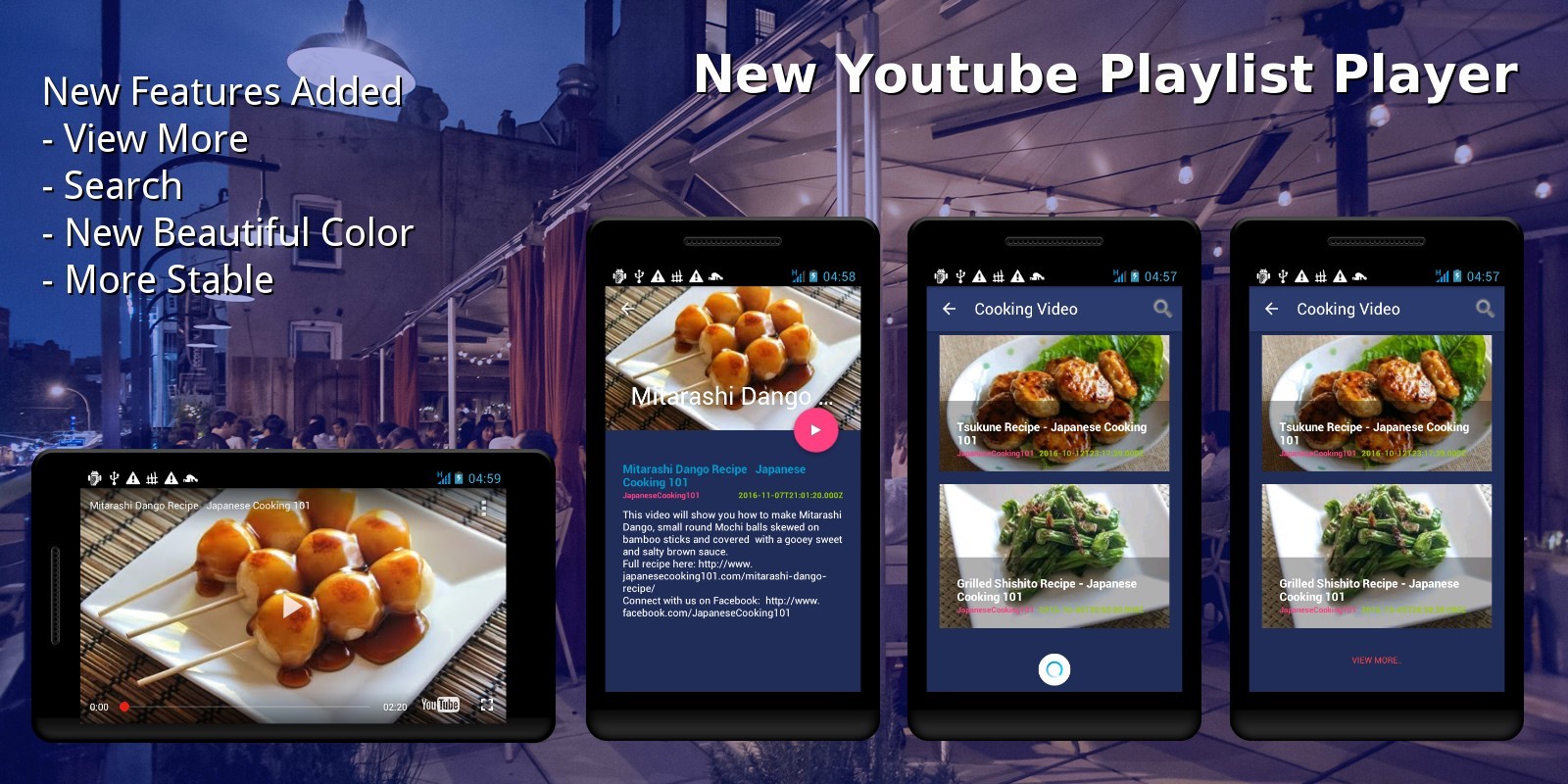 Youtube Playlist Player – Android App Template